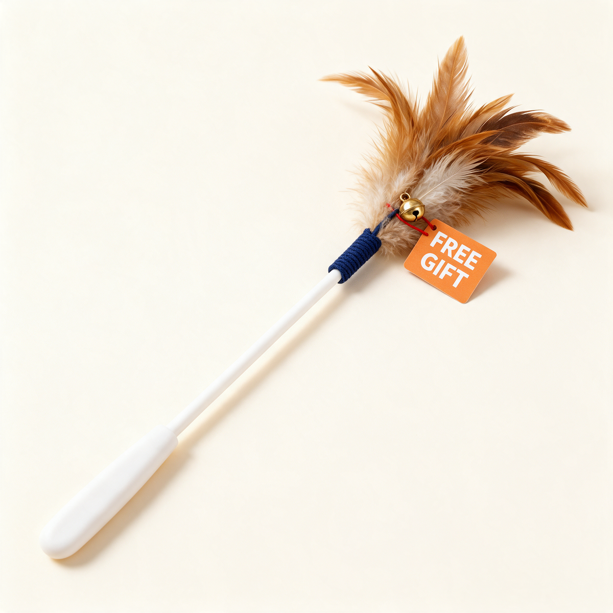 Free Gift: Feather Wand Toy (Auto-Refill)