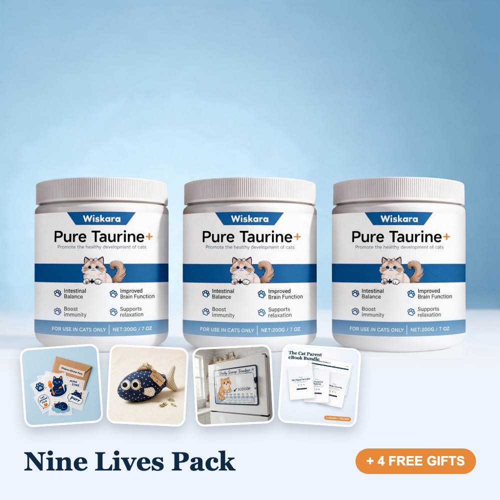 Nine Lives Pack: 3 jars + 4 free gifts